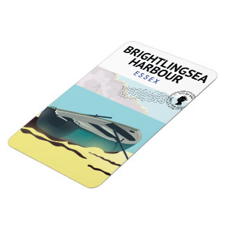 Brightlingsea Harbour Essex Magnet