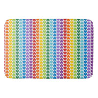 BRIGHTLY COLORED RAINBOW HEARTS