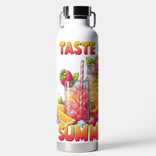 BRIGHTLY COLORED TASTE OF SUMMER DRINKS WATER BOTTLE