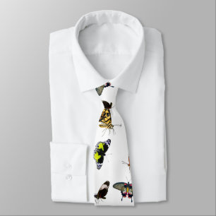 Brightly Coloured Butterflies Tie