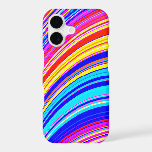 Brightly Coloured Crazy Colourful Abstract Pattern