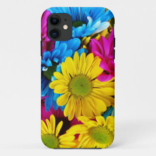 Brightly Coloured Daisies iPhone 11 Case