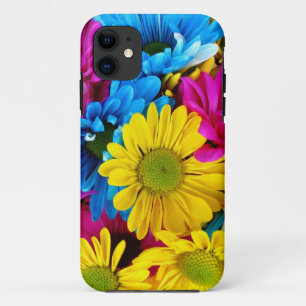 Brightly Coloured Daisies iPhone 11 Case