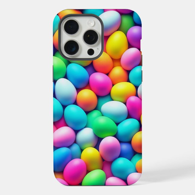 Brightly coloured Easter Egg/Spring  iPhone Case (Back)