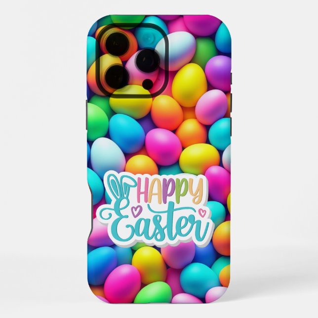 Brightly coloured Easter Egg/Spring  iPhone Case (Back)