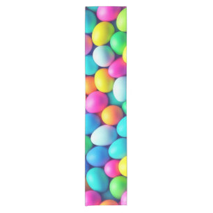 Brightly coloured Easter Egg/Spring  Short Table Runner