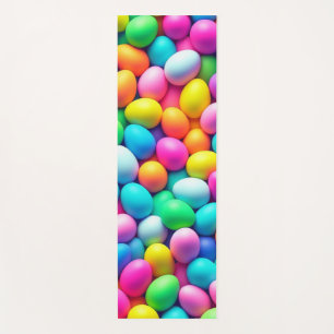 Brightly coloured Easter Egg/Spring Yoga Mat