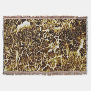 Brightly Coloured Funky Cool Throw Blanket