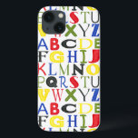 Brightly Coloured Letters by Megan Meagher iPhone 13 Case<br><div class="desc">Trying to teach your kids their abc's? Know a school that could use a little educational art in their classrooms? Then purchase this print of brightly coloured letters by Megan Meagher!</div>