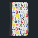 Brightly Coloured Letters by Megan Meagher Samsung S4 Wallet Case<br><div class="desc">Trying to teach your kids their abc's? Know a school that could use a little educational art in their classrooms? Then purchase this print of brightly coloured letters by Megan Meagher!</div>