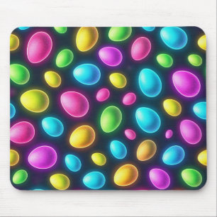 Brightly coloured/neon Easter Egg/Spring Mouse Mat