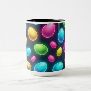 Brightly coloured/neon Easter Egg/Spring  Mug