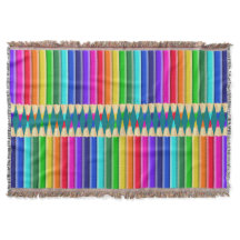 Brightly Coloured Rainbow Pencil, Crayon