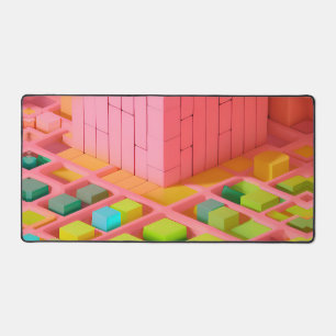 Brightly Coloured Sweetness Desk Mat