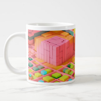 Brightly Coloured Sweetness Large Coffee Mug