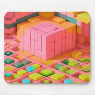 Brightly Coloured Sweetness Mouse Mat