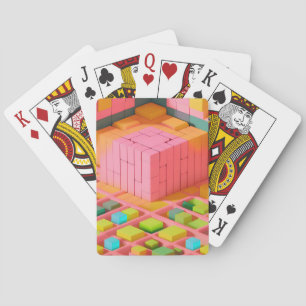 Brightly Coloured Sweetness Playing Cards