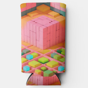 Brightly Coloured Sweetness Seltzer Can Cooler