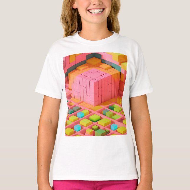 Brightly Coloured Sweetness T-Shirt (Front)