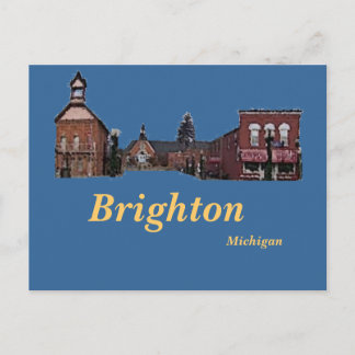 Brighton#56, Brighton, Michigan Postcard
