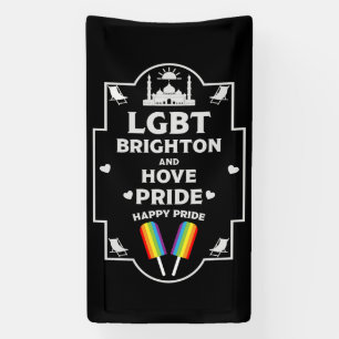 Brighton and Hove pride Banner