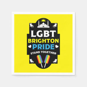 Brighton and Hove pride Napkin