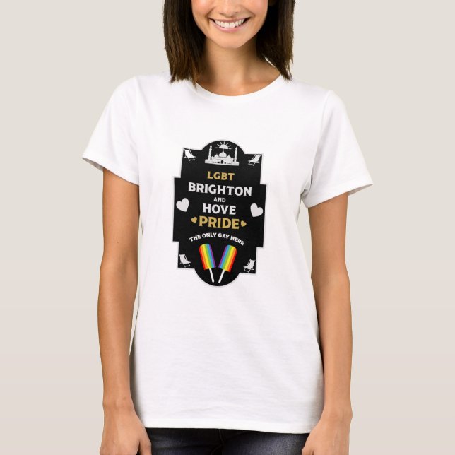 Brighton and Hove Pride T-Shirt (Front)