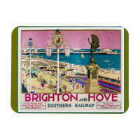 Brighton and Hove Travel Poster