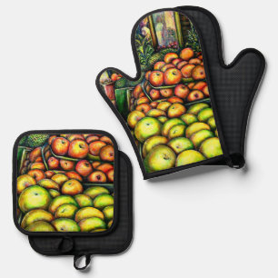 Brighton Beach Babies Oven Mitt & Pot Holder Set