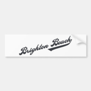 Brighton Beach Bumper Sticker