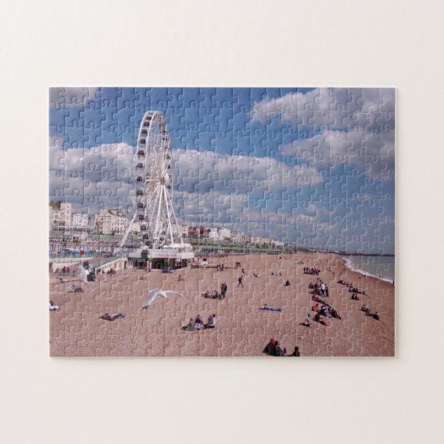 Brighton Beach Jigsaw Puzzle (Horizontal)