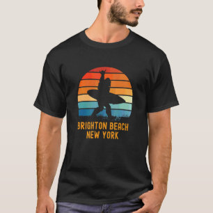 Brighton Beach New York Sasquatch Souvenir T-Shirt