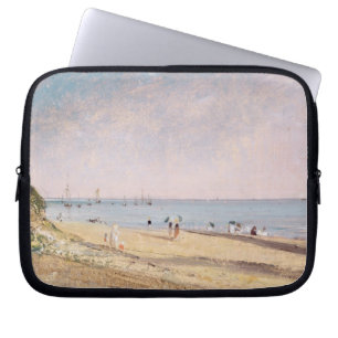 Brighton Beach (oil on canvas) Laptop Sleeve