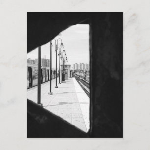 Brighton Beach Subway Stop Postcard