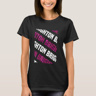 Brighton Camo Pattern Pink Camouflage T-Shirt