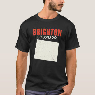 Brighton Colorado USA State America Travel Colorad T-Shirt