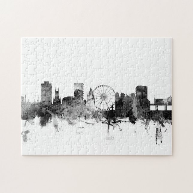 Brighton England Skyline Jigsaw Puzzle (Horizontal)
