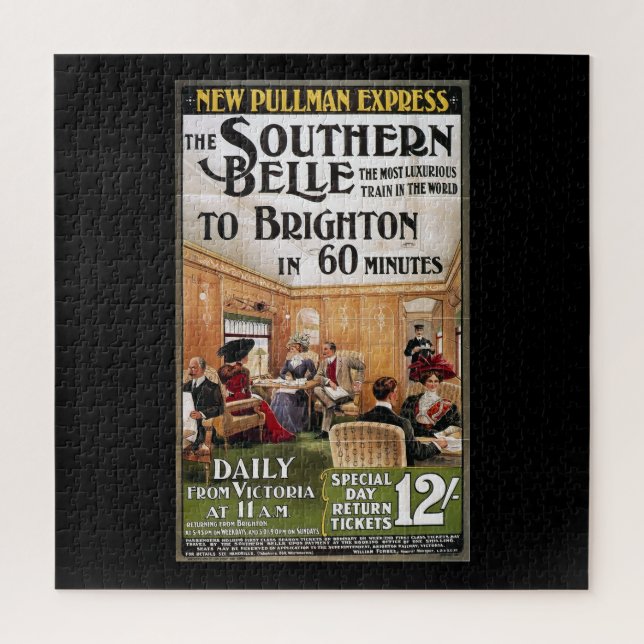 Brighton, England, Train Excursion   Jigsaw Puzzle (Vertical)
