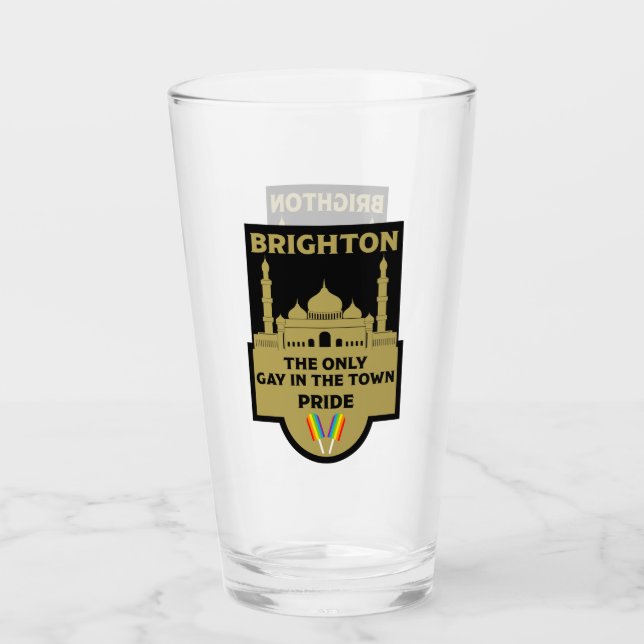 Brighton Gay Pride - Brighton England LGBT - Glass (Front)