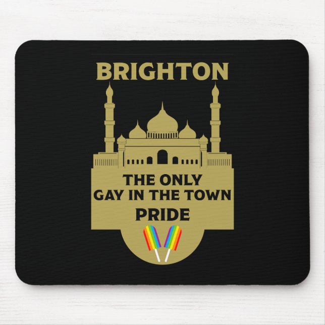 Brighton Gay Pride - Brighton England LGBT - Mouse Mat (Front)
