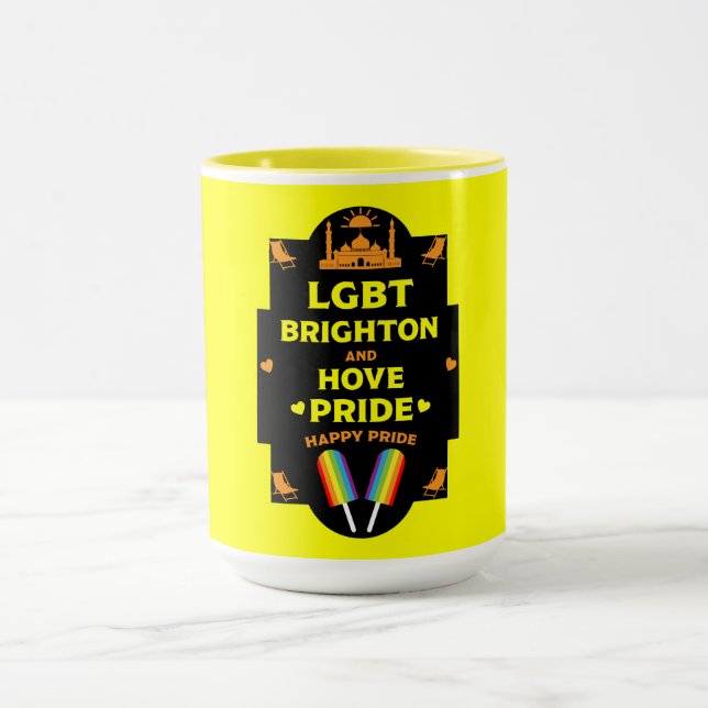 Brighton Gay Pride Mug (Center)