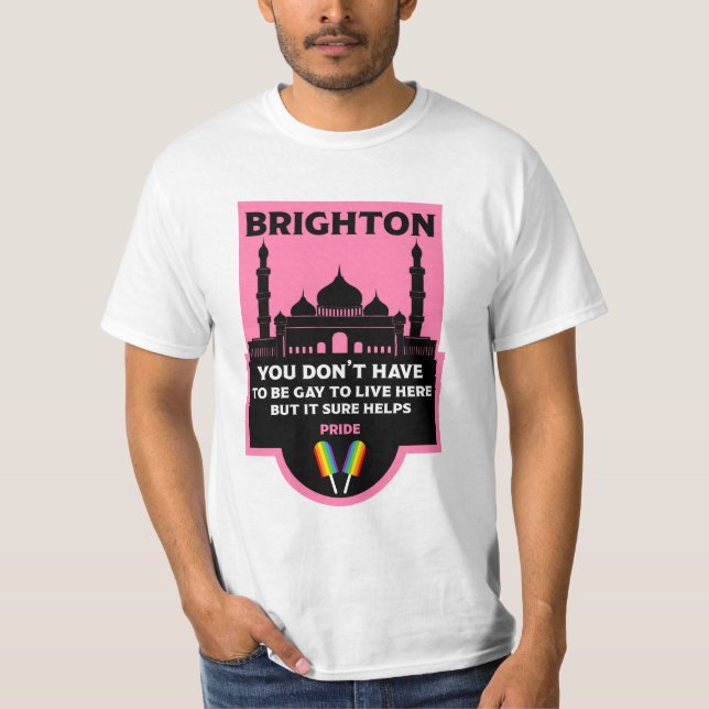 Brighton Gay Pride T-Shirt (Front)