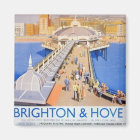 Brighton & Hove Railway Poster Vintage Hiking Duck