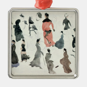Brighton Ladies Metal Tree Decoration