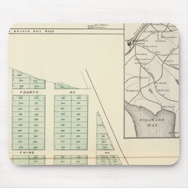 Brighton Land Association, adjoining Spring Lake Mouse Mat (Front)