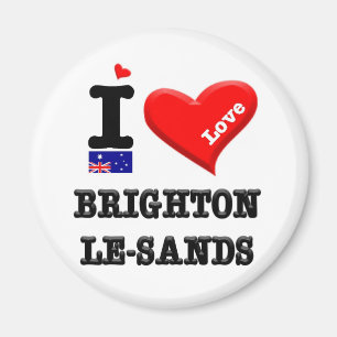 BRIGHTON-LE-SANDS - I Love Magnet