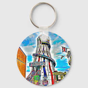 Brighton Palace Pier Fairground Rides Key Ring