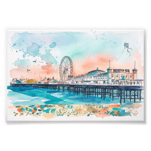 Brighton Palace Pier Photo Print
