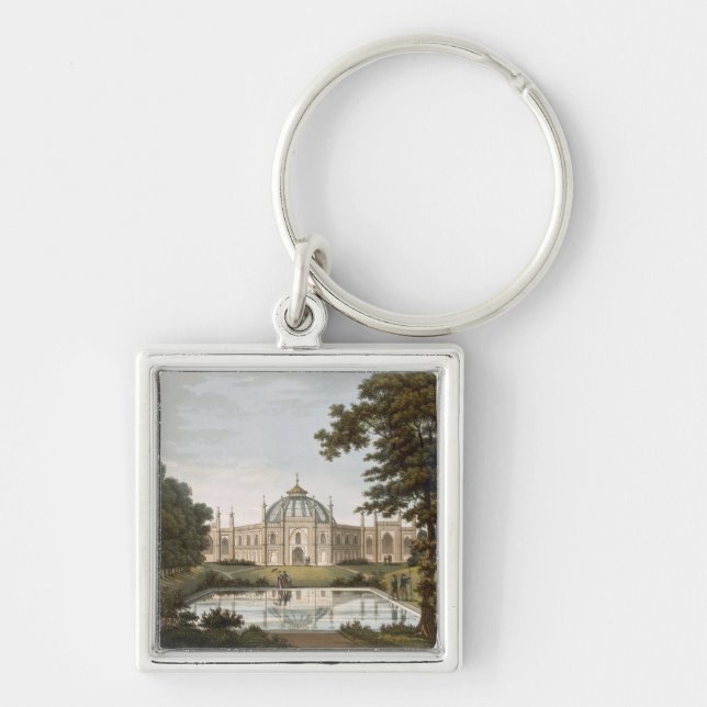 Brighton Pavilion: Proposed view of the garden wit Key Ring (Front)