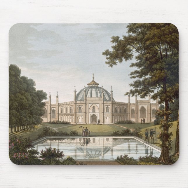 Brighton Pavilion: Proposed view of the garden wit Mouse Mat (Front)